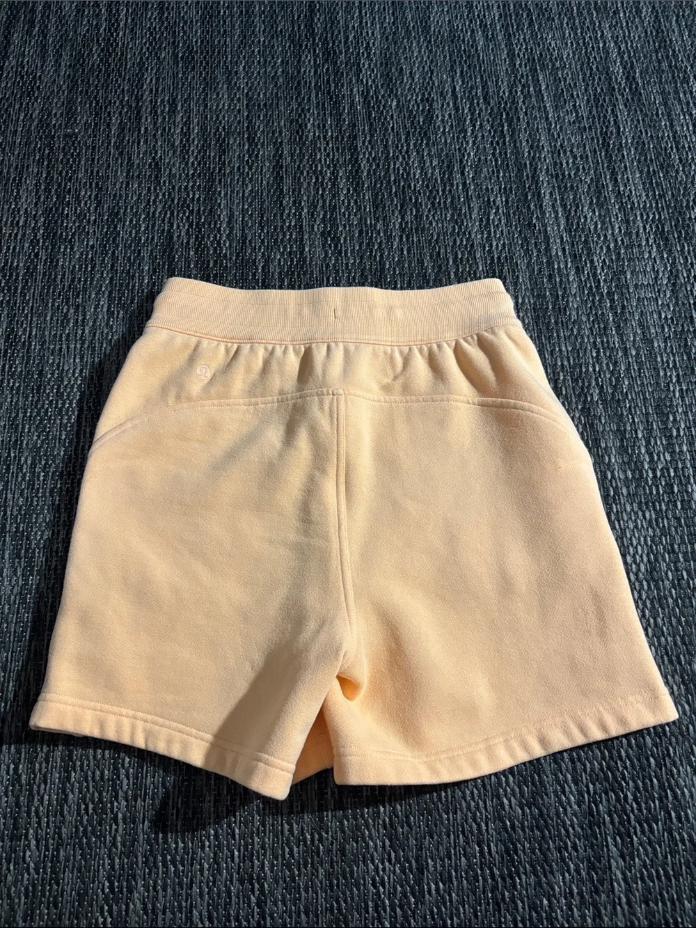 Lululemon Scuba High Rise Short 5” Light Cotton Terry Peach Bellini Size 4